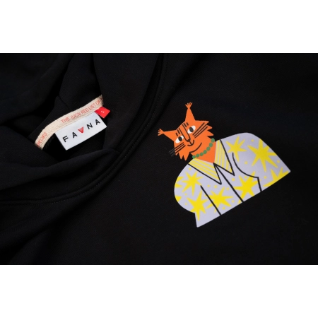 T-shirt męski Mateusz Glen x Kasia Fryza x FAVNA - czarny